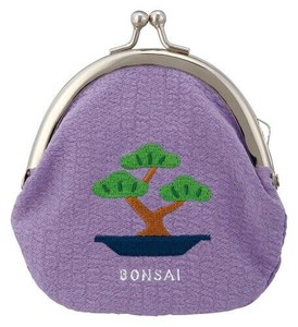刺繍ガマグチ 盆栽 JP-29482