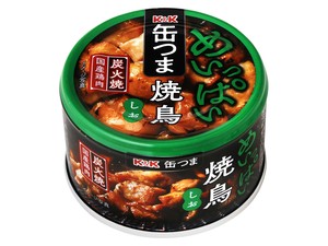 K&K 缶つま めいっぱい焼鳥炭火焼 塩 135gx6