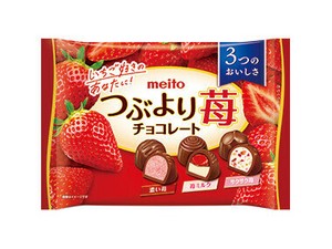 名糖 つぶより苺チョコレート 118gx18