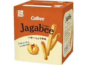 カルビー Jagabeeバターしょうゆ味 75gx12