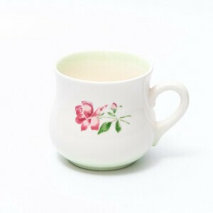＜新作＞【日本製】イヴ フレスコマグ［花柄/イマン/イヴ/薔薇/陶器/磁器］
