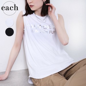 再入荷【each新作】 CALIFORNIAプリント  ノースリーブ Tシャツ2025人気　2025SS each東京