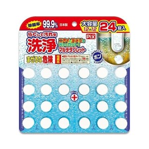Pix らくして汚れを洗浄マルチタブレット 24錠入
