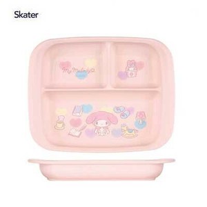 午餐盘 抗菌加工 My Melody美乐蒂 洗碗机对应 Skater