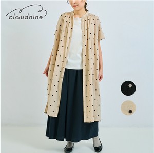 Casual Dress 60 Cambric Fabric Polka Dot