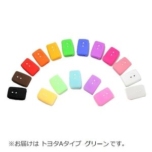 AWESOME(オーサム)　シリコンスマートキーケース　トヨタAタイプ　カラー・グリーン　ASLK-TA006