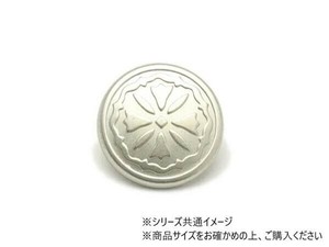 大袋 デザインホック 大 リリー ニッケル 100ヶ PS2353-100