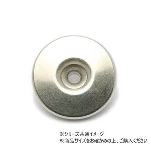 大袋 デザインホック 大 ピンホール ニッケル 100ヶ PS2408-100