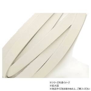 10本パック クロッタンレース(コンビ鞣し) ホワイト 10本入 Phimo0198-10-19