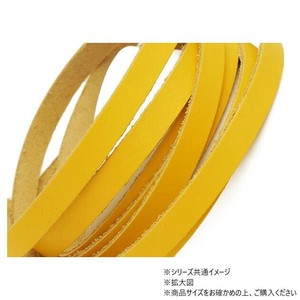 10本パック クロッタンレース(コンビ鞣し) サンイエロー 10本入 Phimo0198-10-02