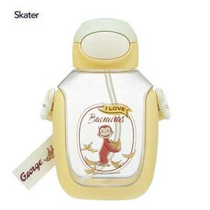 Water Bottle Curious George One Push Skater
