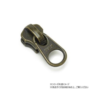 YKKまとめ売り 金属ファスナー用 スライダーのみ 5号 DFW GKB 100ヶ PY6017