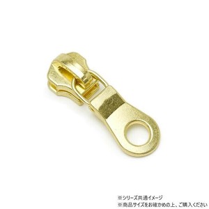 YKKまとめ売り 金属ファスナー用 スライダーのみ 5号 DFMDH ゴールド 100ヶ PY6022