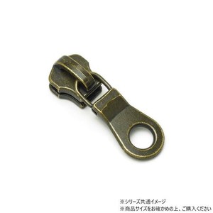 YKKまとめ売り 金属ファスナー用 スライダーのみ 5号 DFMDH GKB 100ヶ PY6023