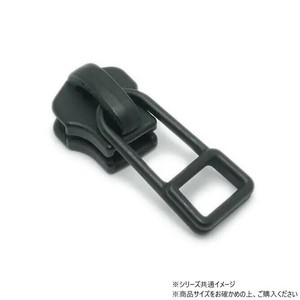 YKKまとめ売り 金属ファスナー用 スライダーのみ 5号 DFDHR 黒染 100ヶ PY6051