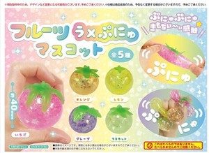 フルーツラメぷにゅマスコット
