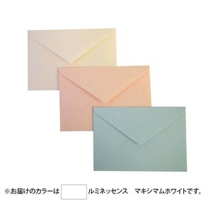 PAPER PALETTE(ペーパーパレット)　洋2封筒　ルミネッセンス　マキシマムホワイト　50枚　1745002