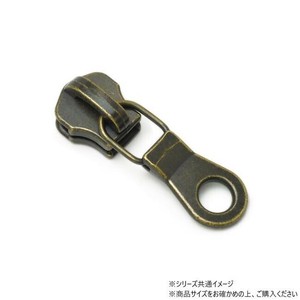 YKKまとめ売り 金属ファスナー用 スライダーのみ 7号 DFMDH GKB 100ヶ PY6032