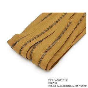 YKKまとめ売り 金属ファスナー 1束 4号 GKB タン 10m巻 PY7005-03