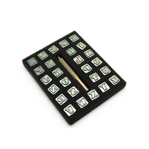 アルファベット刻印セット 26本 PI8130-00