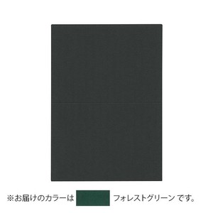 PAPER PALETTE(ペーパーパレット)　A5カード　ビオトープ　フォレストグリーン　100枚　1744128