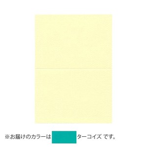 PAPER PALETTE(ペーパーパレット)　A5カード　マーメイド　ターコイズ　100枚　1744197