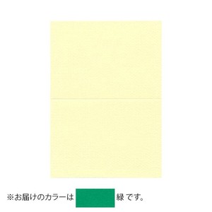 PAPER PALETTE(ペーパーパレット)　A5カード　マーメイド　緑　100枚　1744210