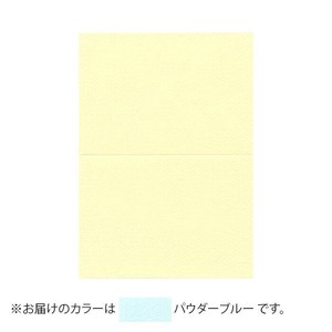 PAPER PALETTE(ペーパーパレット)　A5カード　マーメイド　パウダーブルー　100枚　1744203