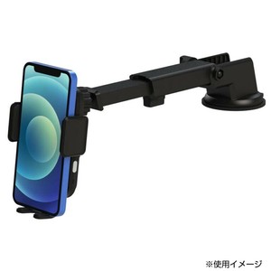 アークス(axs) ロングアームQIホルダー エアコンクリップ付き 自動開閉 X-258