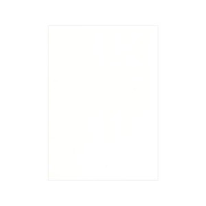 PAPER PALETTE(ペーパーパレット)　B5便箋　マーメイド　スノーホワイト　100枚　1740137