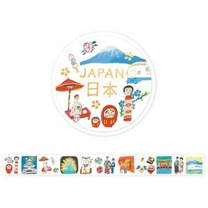 【表現社】マスキングテープ 箔押しマスキングテープ･日本