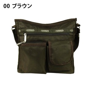 優美社　4R25-00　A.O.T (エーオーティー) リップストップ縦ショルダーバッグ  ブラウン