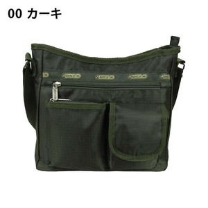 優美社　4R25-00　A.O.T (エーオーティー) リップストップ縦ショルダーバッグ  カーキ