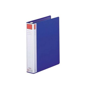 LIHIT LAB.(リヒトラブ)　リングファイル　テコロック式　A4　S型(タテ型)　2穴　収容数400枚　F-827-2