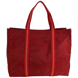 優美社　9016-01　環境バッグ (カンキョウバッグ) ライントートバッグ  レッド