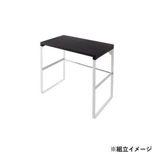 LIHIT LAB.(リヒトラブ)　机上台　幅390mm　トールタイプ　黒　A-7335-24