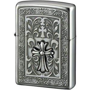 ZIPPO ソリッドフレームメタル SVクロス