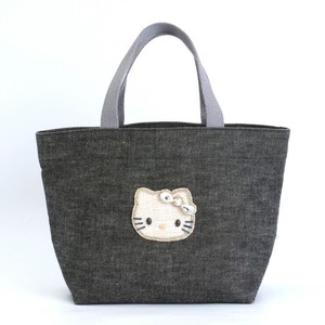 HelloKitty ﾌﾞﾗｯｸﾃﾞﾆﾑ船形ﾄｰﾄﾊﾞｯｸﾞ mk25015 (上代: 6800円)