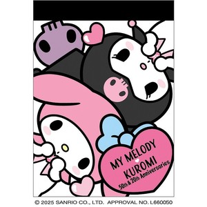 便条本 新商品 Sanrio三丽鸥
