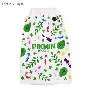 【ラップタオル】ピクミン　総柄　PIKMIN　綿100％　 巻きタオル80cm