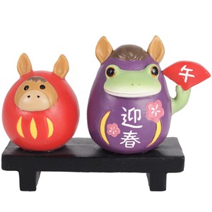 动物摆饰 Copeau 青蛙 吉祥物 新年
