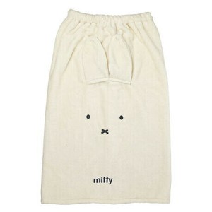 miffy ミッフィー ミッフィーシンプル 80cm丈 巻きタオル　ラップタオル　着るタオル
