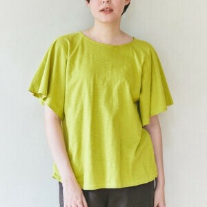 T-shirt Flare Sleeve Cotton Fair Trade [S/S NEW]