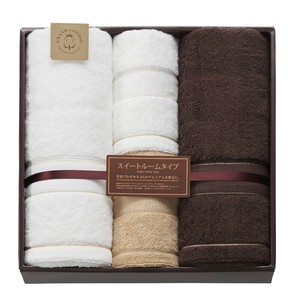 GRAND COTTON（グランコットン）　バスタオル2枚・ロングフェイスタオル2枚セット　GC6150　日本製