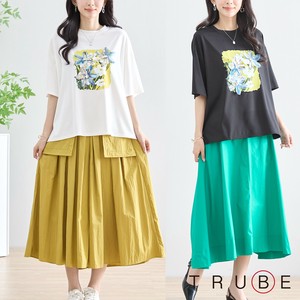 T-shirt Flower Print [2025 NEW]