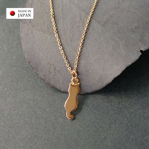 2025 新作 日本製 ジュエリー ネックレス日本製 ねこキャット 猫 スキンジュエリ 小ぶり小さめレディース