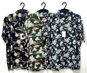 Button Shirt Rayon Hawaiian Shirt