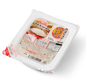 【8食入り×4セット】【パック米】【アイリスオーヤマ】低温製法米のおいしいごはん国産米100％角型180g