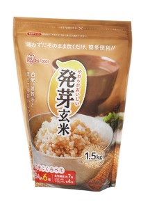 【4袋セット】【玄米　食物繊維　おこめ】【アイリスオーヤマ】発芽玄米 1.5kg