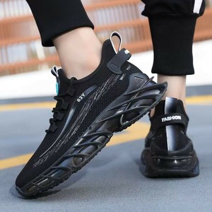 【メンズ新作】[予約販売]　韓国最新クリアソール柔らかニットスニーカー